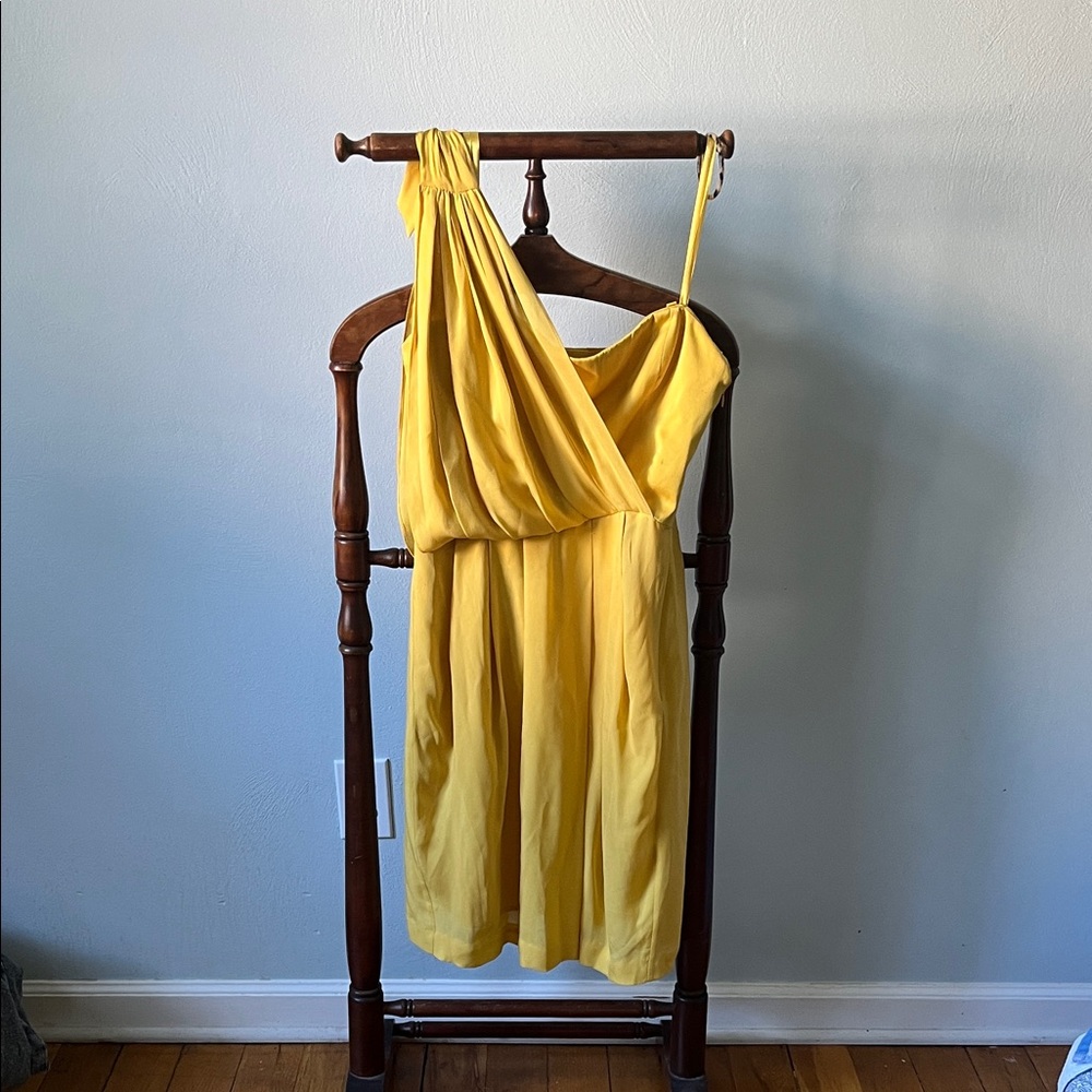 BCBGMaxAzria Vibrant Yellow Dress